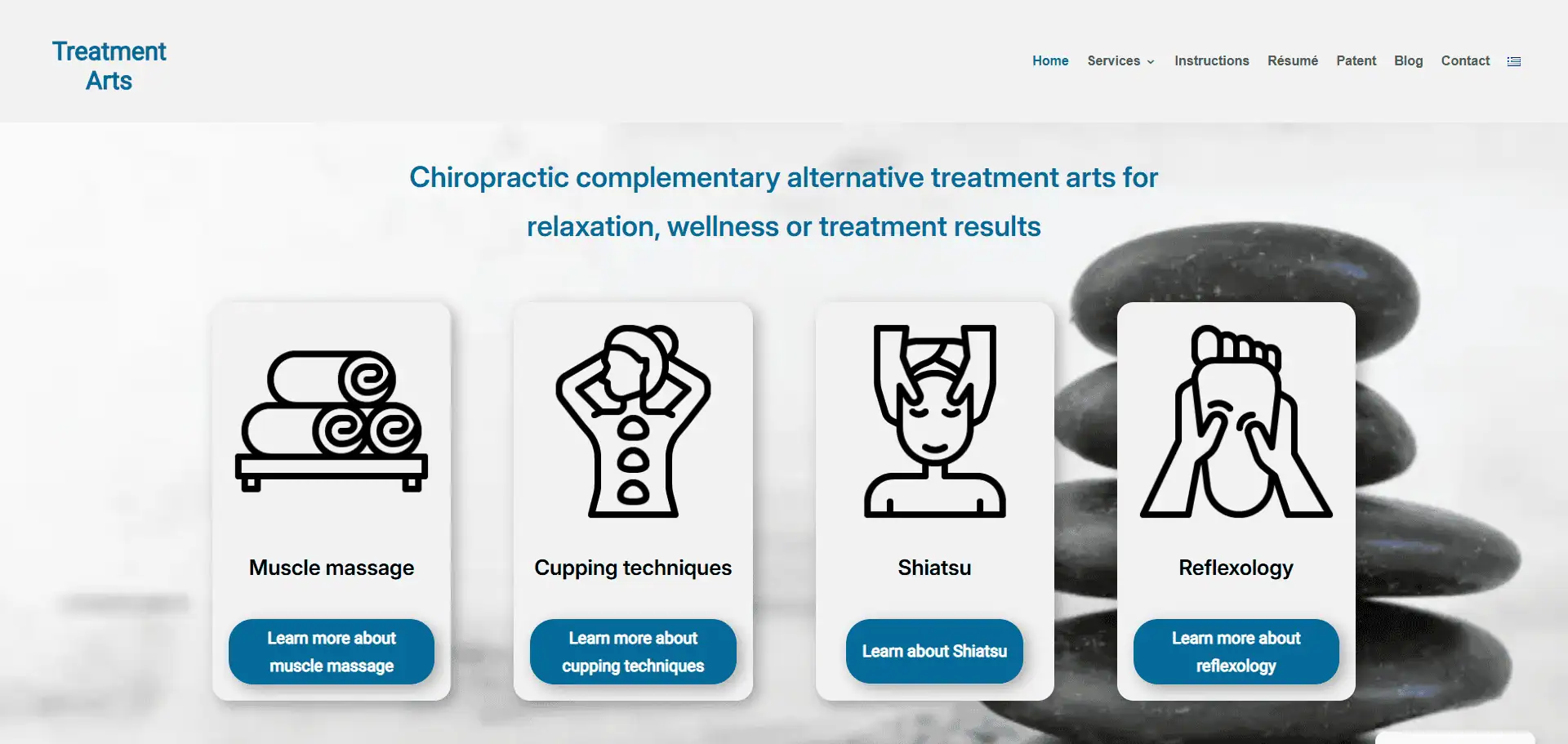 Treatment Arts homepage
